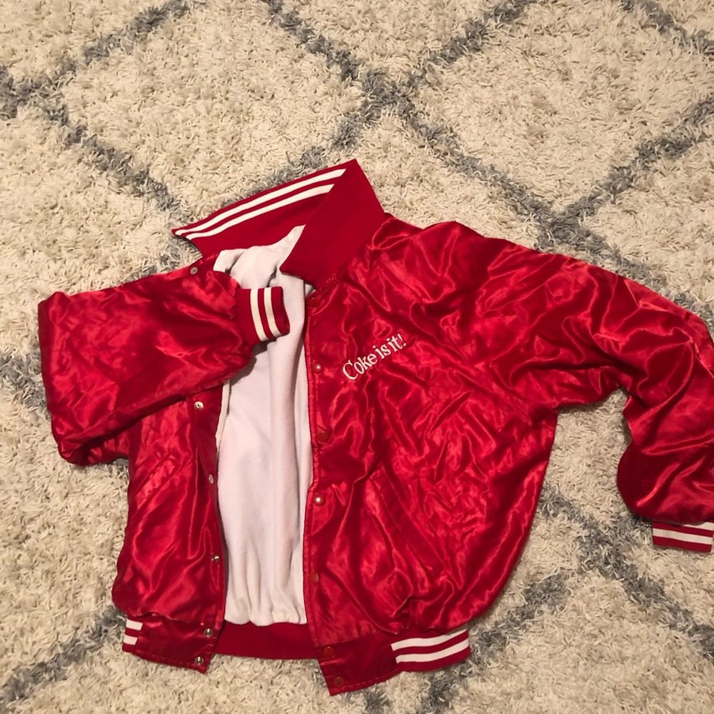 Coke is it! Coca Cola Red Jacket